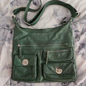 Women's - Vintage Daniel Leather shoulder cross-body purse